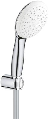 GROHE Tempesta 110 Handdoucheset - Ø11cm - 3 straalsoorten - 7.4l/min - niet verstelbaar - 150cm - chroom 26920003 GROHE Tempesta 110 Handdoucheset - Ø11cm - 3 straalsoorten - 7.4l/min - niet verstelbaar - 150cm - chroom 26920003