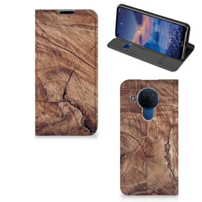 Nokia 5.4 Book | Wallet Case | Tree Trunk
