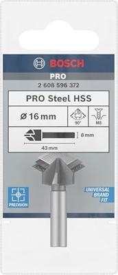 Bosch Accessories Bosch Power Tools 2608596372 Kegelverzinkboor 16 mm HSS Cilinderschacht 1 stuk(s)