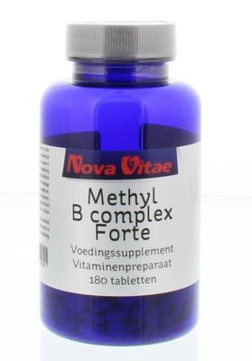 Nova Vitae Nova Vitae Methyl Vitamine B Complex (180tb) Nova Vitae Nova Vitae Methyl Vitamine B Complex (180tb)