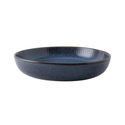Dutch Rose sapphire diep bord ø23cm blau