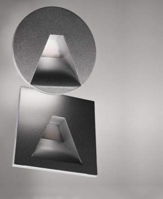 Deko Light Abdeckung rund schwarz Winkel für Alwaid 930505 Afdekking Zwart