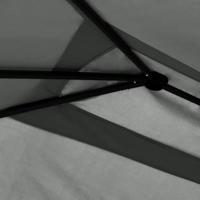 Prieel 160 g/m² 3x4x2,6 m antracietkleurig - thumbnail