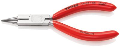 Knipex Rondbuigtang met zijsnider verchroomd 130 mm - 1903130