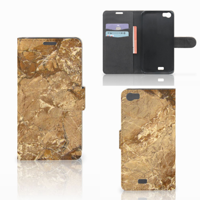 Wiko Lenny Bookcase Marmer Creme - thumbnail