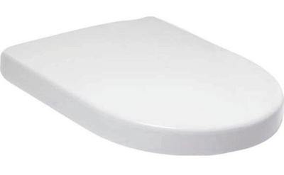 Villeroy & Boch Subway closetzitting quickrelease/softclose en rvs scharn Wit
