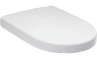 Villeroy & Boch Subway closetzitting quickrelease/softclose en rvs scharn Wit - thumbnail