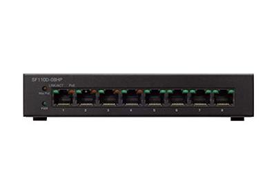 Cisco SF110D-08 10/100 Desktopschakelaar met 8 poorten (SF110D-08-EU)