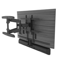 Cavus: Draaibare TV Muurbeugel met Bluesound Pulse Soundbar Frame voor - 42 - 70 inch TV t/m 35kg - thumbnail