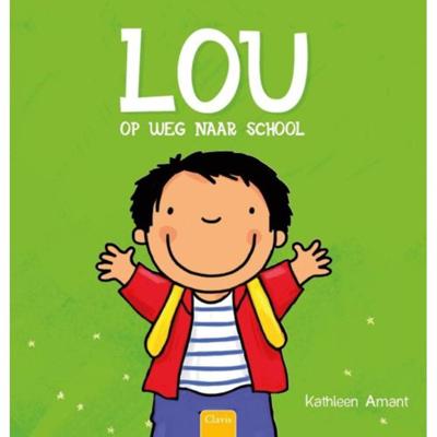 Lou op weg naar school (Hardback)