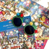 Feline Festivities Puzzel 1000 Stukjes - thumbnail