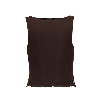 Frankie & Liberty Zomer top meisjes - bruin - Sadee