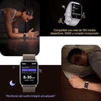 Smartwatch Xiaomi Zilverkleurig - thumbnail