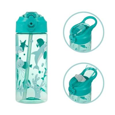 Baagl Dolfijn Drinkfles 500ml met Rietje