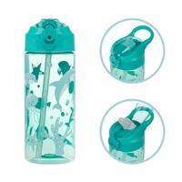 Baagl Dolfijn Drinkfles 500ml met Rietje - thumbnail
