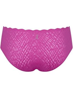 Zero Feel kanten hipster - Bliss - Naadloze invisible dames hipster - Schijnt niet door - S - Fuchsia - S - S - S - S - S - S - S - S - S