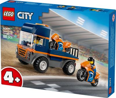 LEGO® City 60491 stadsmotorfietsvervoerder