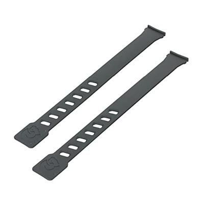 Qibbel set voetriempjes zwart