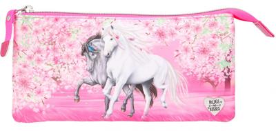 Miss Melody etui Cherry Blossom meisjes 22 cm polyester roze
