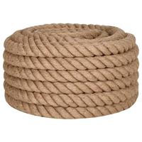 VidaXL Touw 10 m lang 30 mm dik jute - thumbnail