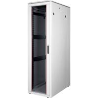 ROLINE 19-inch netwerkkast Pro 42 U, 600x1000 BxD Glazen deur grijs - thumbnail