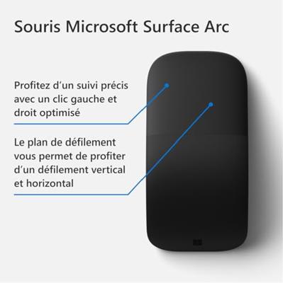 Microsoft Surface Arc Muis Bluetooth BlueTrack Zwart 2 Toetsen 1200 dpi Microsoft Surface Arc Muis Bluetooth BlueTrack Zwart 2 Toetsen 1200 dpi