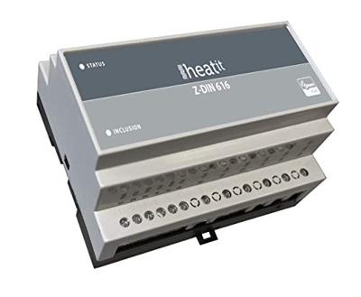 HeatIT, 6 voudige DIN rail schakelaar, z-wave