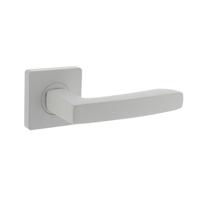 Deurkruk Minos op vierkant rozet 55x55x10mm m - thumbnail