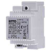 Ritto by Schneider Ritto DIN-rail netvoeding voor Deurintercom Wit - thumbnail