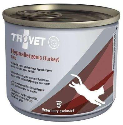 Trovet Hypoallergenic TRD met kalkoen natvoer kat 6 x 200 g