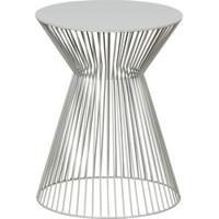 WOOOD Suus Bijzettafel - Metaal - Antique Beige - 46x35x35 - thumbnail