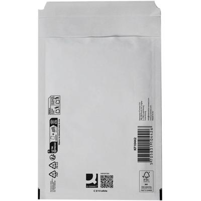 Q-CONNECT luchtkussenenveloppen, wit, 3-C, 170 x 225 mm, doos van 100 stuks