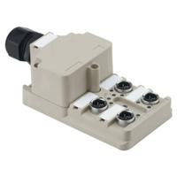 Weidmüller SAI-4-M 4P IDC 1766780000 Passieve sensor/actorbox M12-verdeler met metalen schroefdraad 1 stuk(s) - thumbnail