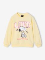 Sweater meisje Snoopy pastelgeel - thumbnail
