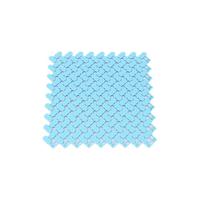 PACK OF 5 FLOOR TILE SWIMMING POOL SOFTEE 25X25CM BLUE - thumbnail