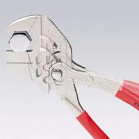 Knipex Sleuteltang | 150 mm Lengte | Tang en Schroefsleutel in Eén | Kunststof Bekleed | Verchroomd - 86 03 150 SB - thumbnail