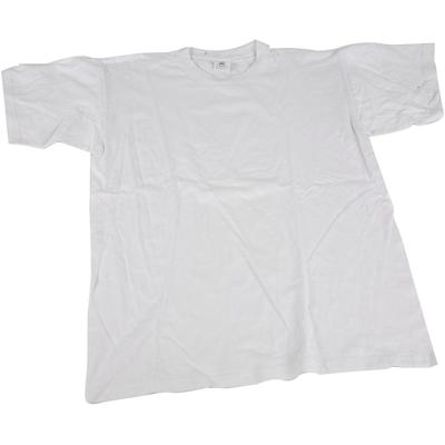 Creativ Company T-shirt wit met ronde hals katoen, maat m