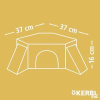 Miniatuurhuis Kerbl Knaagdieren 37 x 37 x 16 cm Bruin Hout - thumbnail