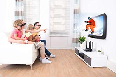 D-Link DIR-X1560 EXO AX1500 Wi-Fi 6-router met Gigabit Ethernet-poorten, MU-MIMO, bandsteering, 1024 QAM, OFDMA, firewall, ouderlijk toezicht en Speedtest. Werkt met Alexa/Gooogle Assistant.