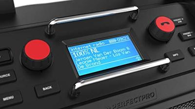 Perfectpro RP2 ROCKPRO Bouwradio Oplaadbaar DAB+ Bluetooth - thumbnail