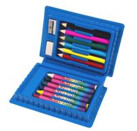 Clown Kinder Kleurkoffer 14-delig - thumbnail