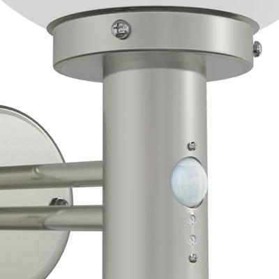 VidaXL Buiten wandlamp 2 pcs zilver 28 x 25 x 38 cm