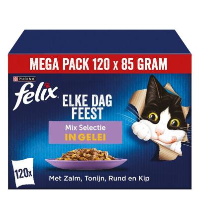 FELIX MIXED SELECTION IN GELEI RUND / KIP / TONIJN / ZALM