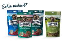 Happy Dog 60699 Meat Snack Noordzeekust - traktatie voor gevoelige honden van gedroogd eendenvlees - 75 g inhoud - thumbnail