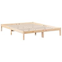 Bedframe extra lang zonder matras massief grenenhout 140x220 cm - thumbnail