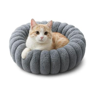 Pecco Ronde mand voor hond en kat - 40 cm - Grijs rib