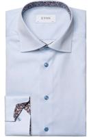 ETON Contemporary Fit Overhemd lichtblauw, Effen - thumbnail