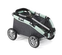 Poppenbolderwagen Skipper - Melange Antraciet Mint - thumbnail