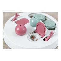 TRIXIE Activity Flip Board - Ø 23 cm - Lichtgrijs en roze - Voor katten - thumbnail