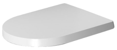 Duravit ME by Starck WC-zitting 43.8x37.4x5.1cm compact Kunststof wit Glanzend 0020110000